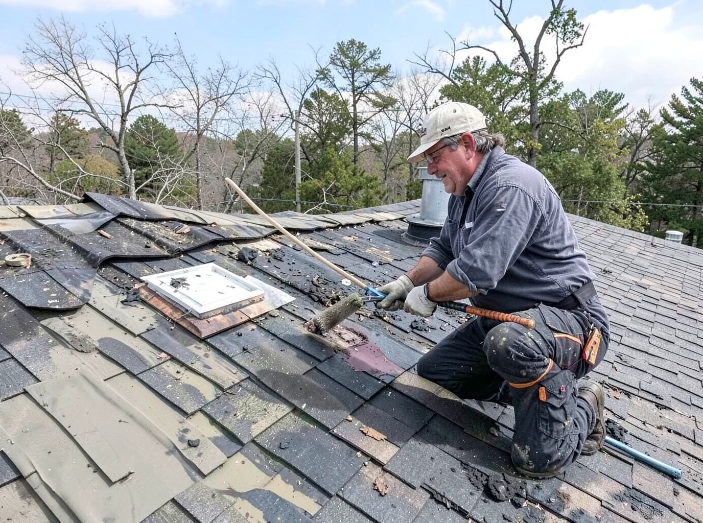 roofing contractor in Carrington Woods, NC