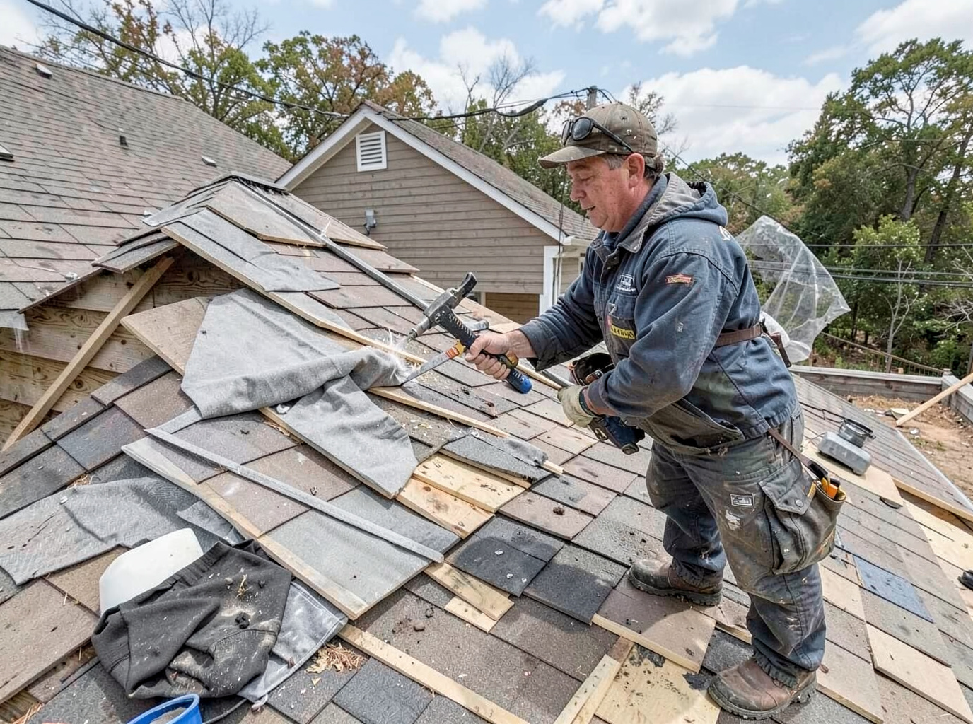roofing contractor in Benvenue Forest, NC